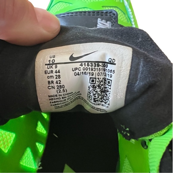 Nike zoom LJ cleats - Picture 6 of 7